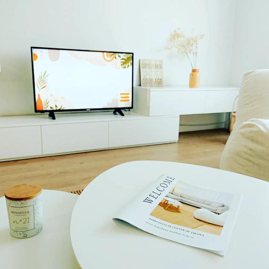 Boho Style In Center Of Tirana Apartment ภายนอก รูปภาพ