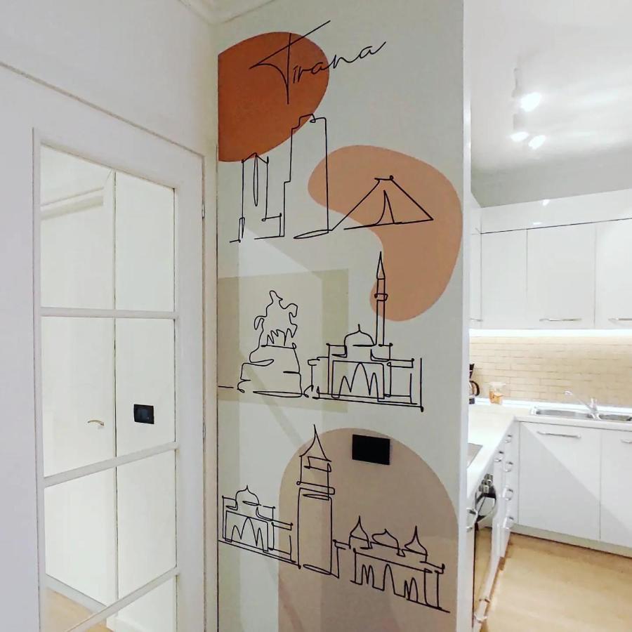 Boho Style In Center Of Tirana Apartment ภายนอก รูปภาพ